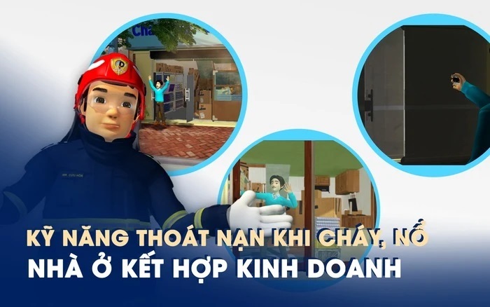 Hướng Dẫn Thoát Hiểm Khi Xảy Ra Cháy Tại Hộ Kinh Doanh Gia đình